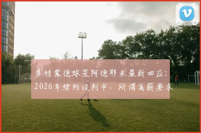 多特蒙德球星阿德耶米最新回应：2026年续约谈判中，所谓高薪要求说法不准确，附合同情况及未来去向分析